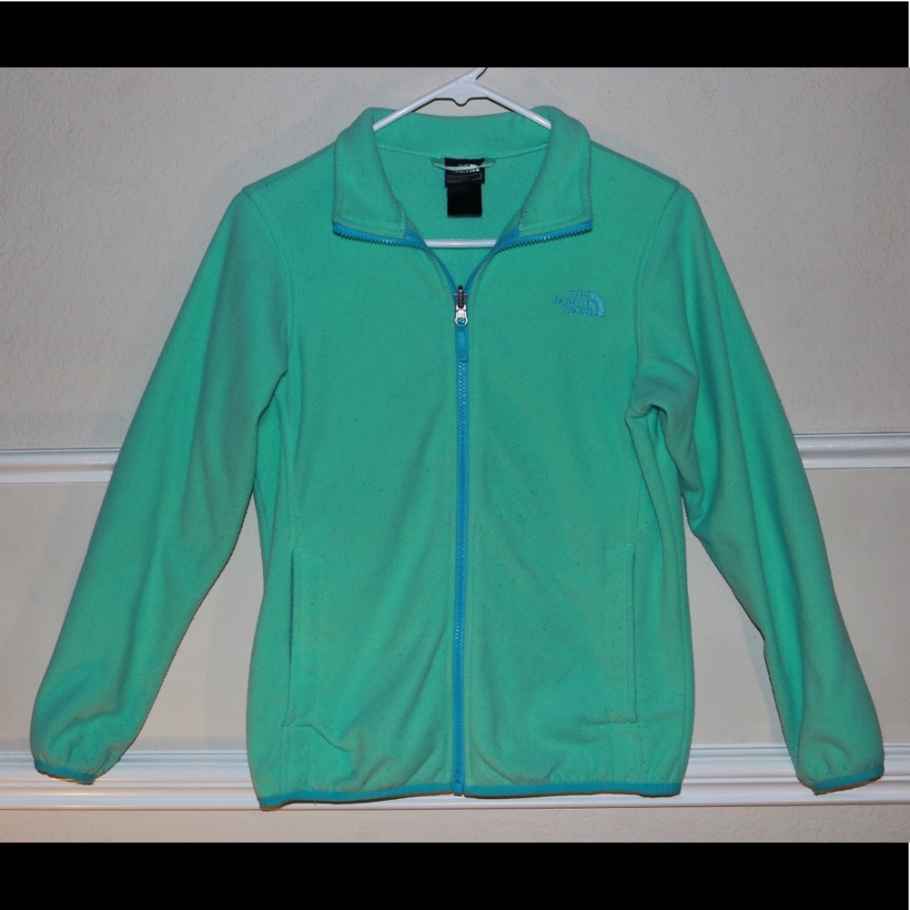 TheNorth Face Girls Full zip fleece LARGE